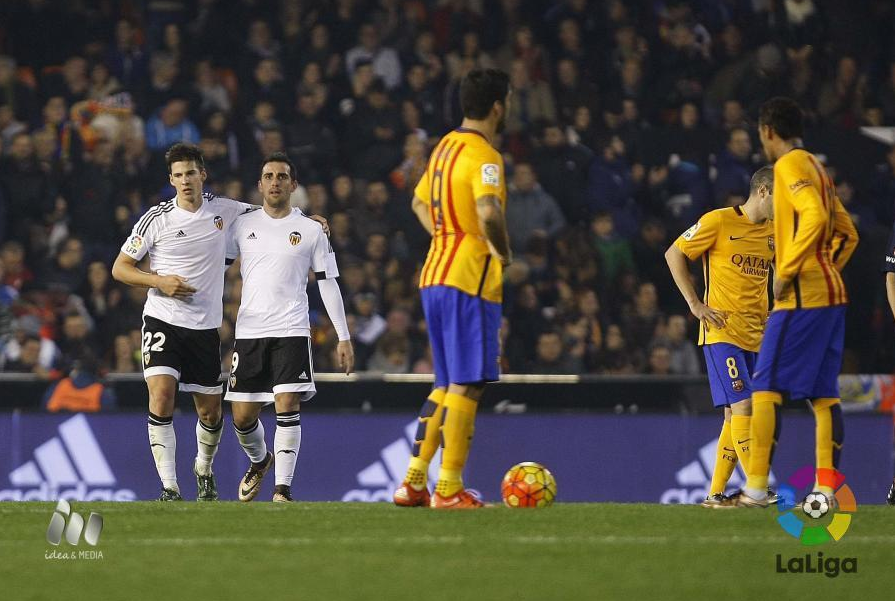 瓦伦西亚打破僵局，全场制胜